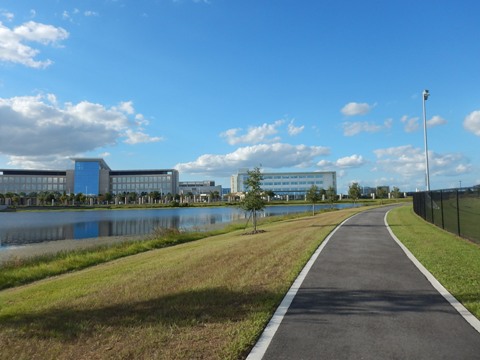 Lake Nona, Orlando, Orange Couny, FL bike trail