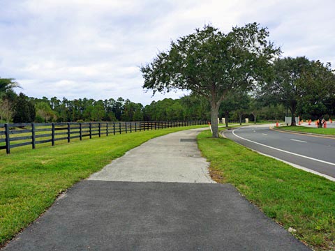 Lake Nona, Orlando, Orange Couny, FL bike trail