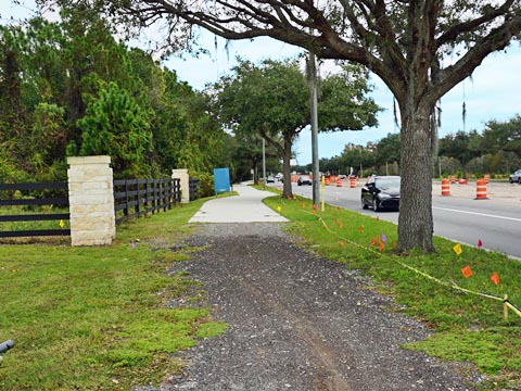 Lake Nona, Orlando, Orange Couny, FL bike trail