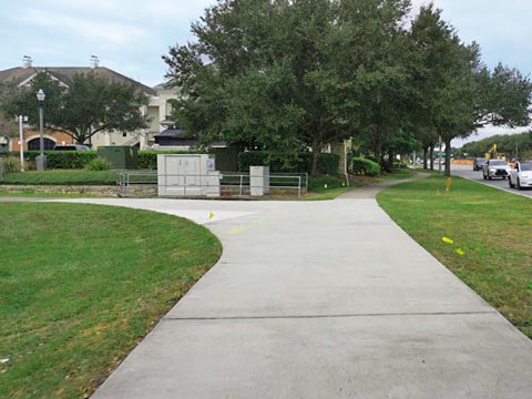 Lake Nona, Orlando, Orange Couny, FL bike trail