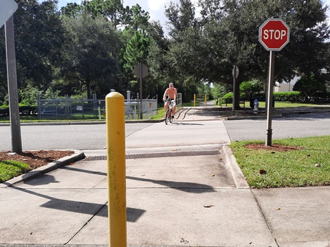 Lake Nona, Orlando, Orange Couny, FL bike trail