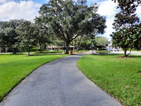 Lake Nona, Orlando, Orange Couny, FL bike trail