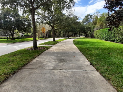 Lake Nona, Orlando, Orange Couny, FL bike trail