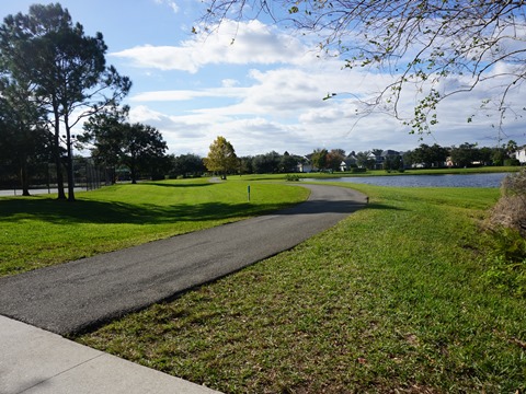 Lake Nona, Orlando, Orange Couny, FL bike trail