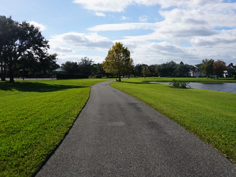 Lake Nona, Orlando, Orange Couny, FL bike trail