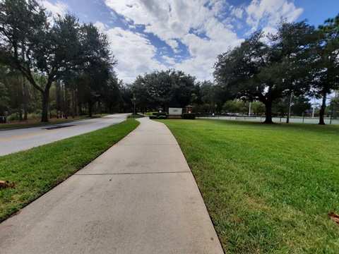 Lake Nona, Orlando, Orange Couny, FL bike trail