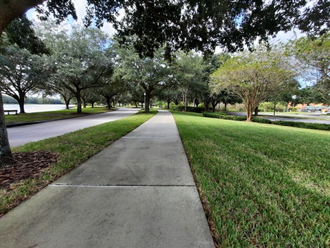 Lake Nona, Orlando, Orange Couny, FL bike trail