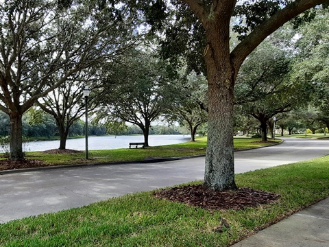 Lake Nona, Orlando, Orange Couny, FL bike trail