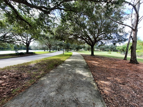 Lake Nona, Orlando, Orange Couny, FL bike trail