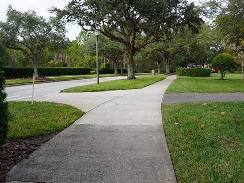 Lake Nona, Orlando, Orange Couny, FL bike trail