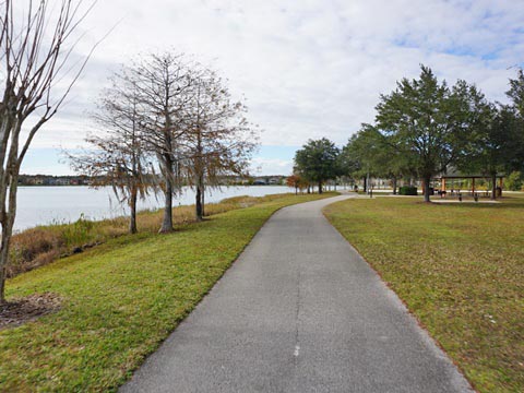 Lake Nona, Orlando, Orange Couny, FL bike trail