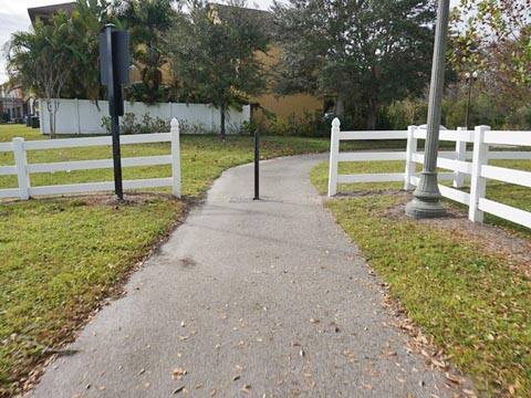 Lake Nona, Orlando, Orange Couny, FL bike trail