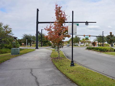 Lake Nona, Orlando, Orange Couny, FL bike trail