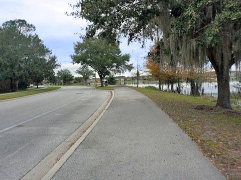 Lake Nona, Orlando, Orange Couny, FL bike trail