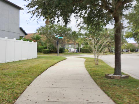 Lake Nona, Orlando, Orange Couny, FL bike trail