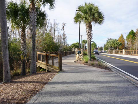 Lake Nona, Orlando, Orange Couny, FL bike trail