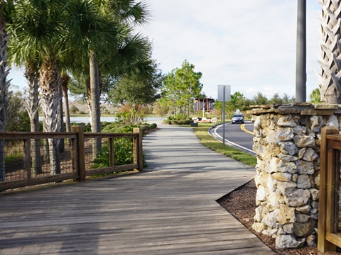 Lake Nona, Orlando, Orange Couny, FL bike trail