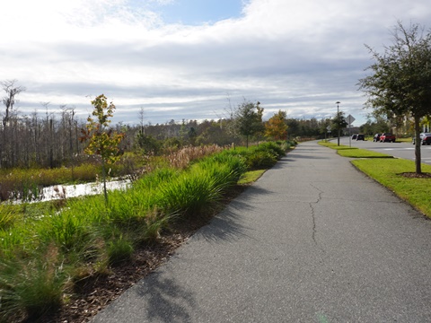 Lake Nona, Orlando, Orange Couny, FL bike trail