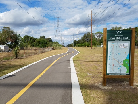 Pine Hills Trail, Orlando biking, Orange County