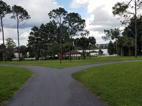 Florida bike trails, Bill Frederick Park at Turkey Lake