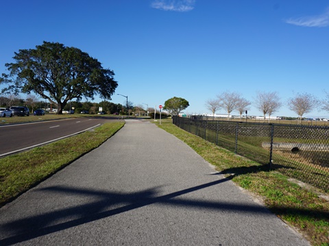 Orlando, Florida, biking, Orange County, Lake Underhill Path