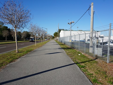 Orlando, Florida, biking, Orange County, Lake Underhill Path