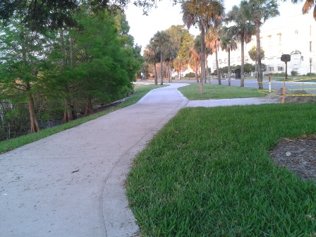 Central Florida Biking, Orlando, Orlando Urban Trail, Lake Ivanhoe Trail