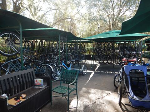 Celebration, Disney World, Osceola Couny, FL bike trail