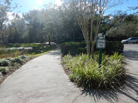 Celebration, Disney World, Osceola Couny, FL bike trail