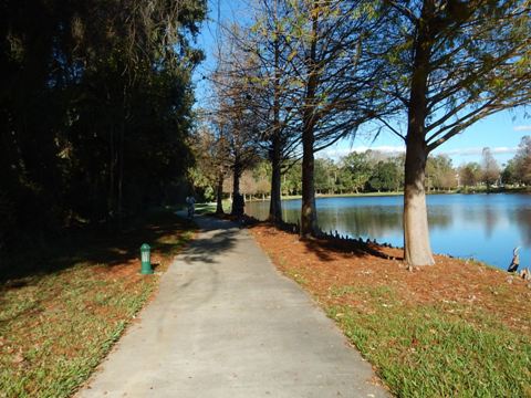 Celebration, Disney World, Osceola Couny, FL bike trail