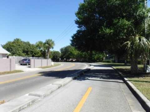 Biking on Casselberry Greenway Trail, Seminole County, Florida bikiing