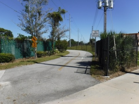 Biking on Casselberry Greenway Trail, Seminole County, Florida bikiing