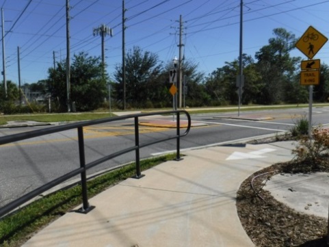 Biking on Casselberry Greenway Trail, Seminole County, Florida bikiing