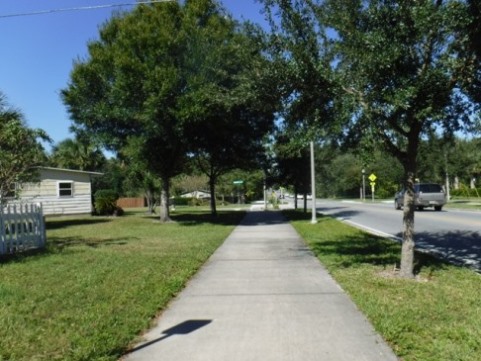 Biking on Casselberry Greenway Trail, Seminole County, Florida bikiing