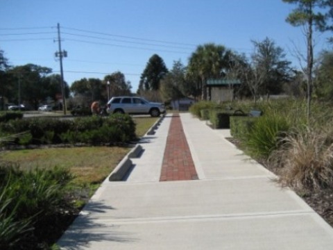 Biking on Casselberry Greenway Trail, Seminole County, Florida bikiing