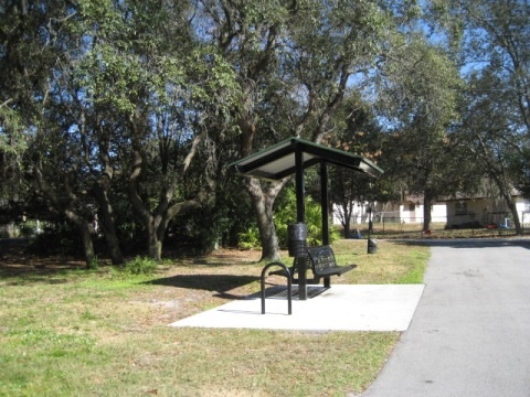 Biking on Casselberry Greenway Trail, Seminole County, Florida bikiing