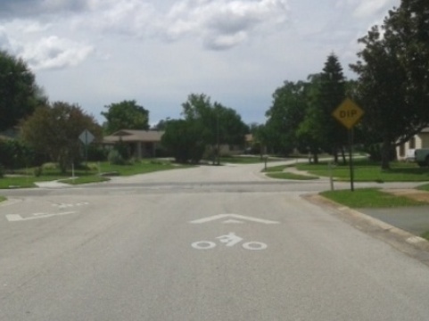 Biking on Casselberry Greenway Trail, Seminole County, Florida bikiing