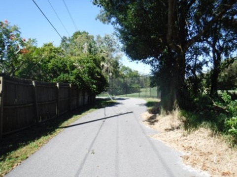 Biking on Casselberry Greenway Trail, Seminole County, Florida biking