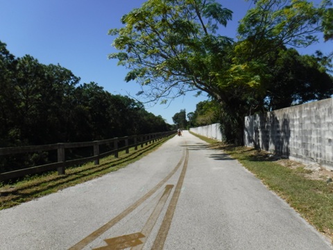 Kewannee Trail, Casselberry, Seminole County, biking, paved bike trail, paved trail