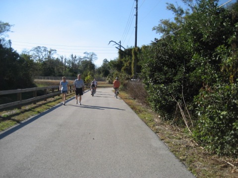 Kewannee Trail, Casselberry, Seminole County, biking, paved bike trail, paved trail