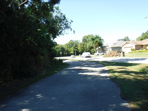 Kewannee Trail, Casselberry, Seminole County, biking, paved bike trail, paved trail