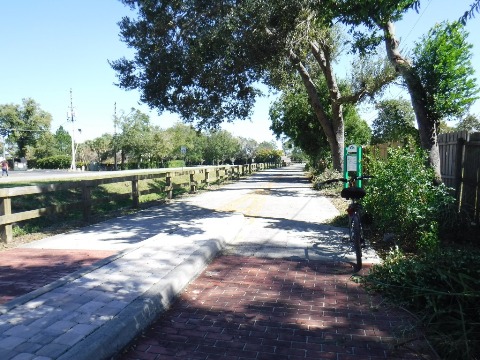 Kewannee Trail, Casselberry, Seminole County, biking, paved bike trail, paved trail