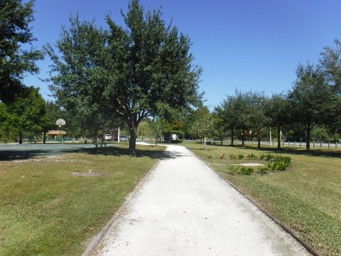 Kewannee Trail, Casselberry, Seminole County, biking, paved bike trail, paved trail