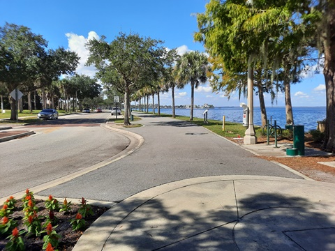 Sanford, Florida, biking, Seminole County, Lake Monroe, Sanford Riverwalk