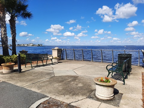 Sanford, Florida, biking, Seminole County, Lake Monroe, Sanford Riverwalk