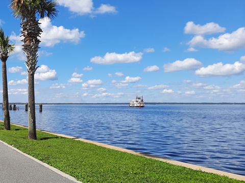 Sanford, Florida, biking, Seminole County, Lake Monroe, Sanford Riverwalk