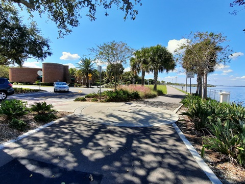 Sanford, Florida, biking, Seminole County, Lake Monroe, Sanford Riverwalk