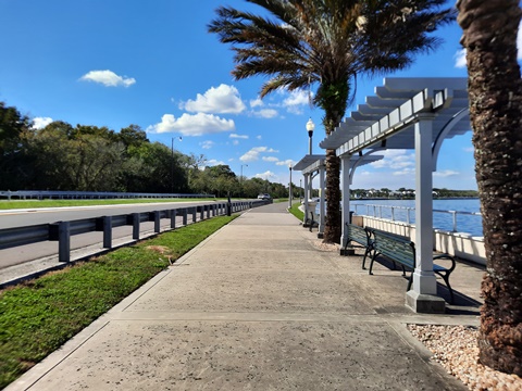 Sanford, Florida, biking, Seminole County, Lake Monroe, Sanford Riverwalk