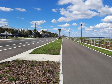 Sanford, Florida, biking, Seminole County, Lake Monroe, Sanford Riverwalk