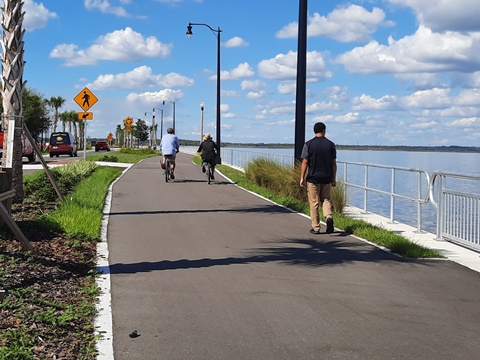 Sanford, Florida, biking, Seminole County, Lake Monroe, Sanford Riverwalk